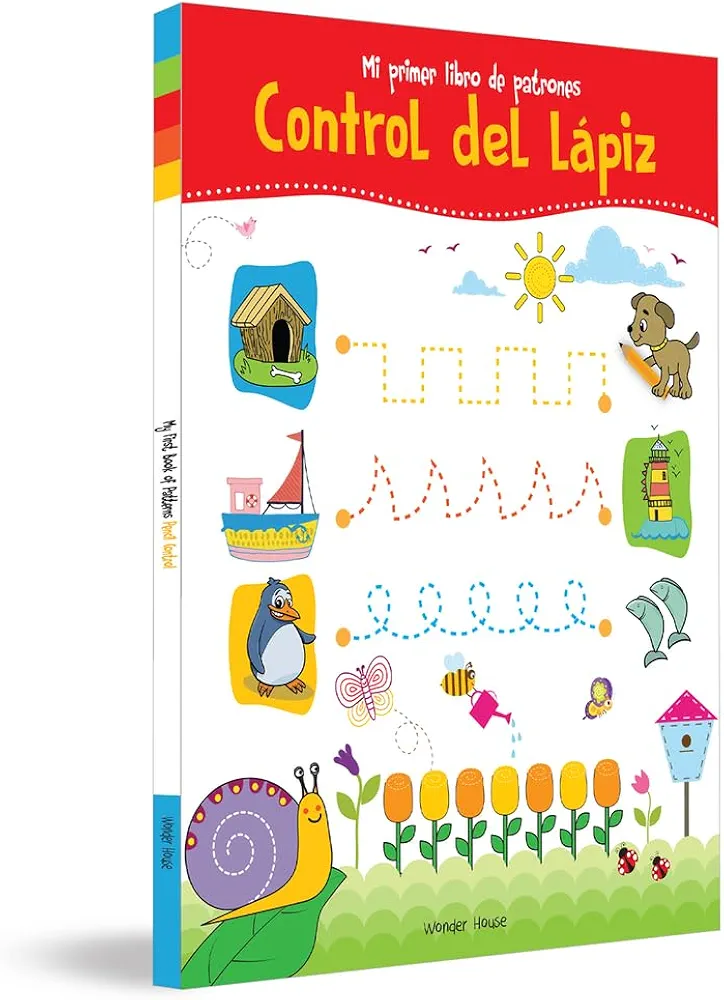 My First Book of Pencil Control Book (Spanish Edition)