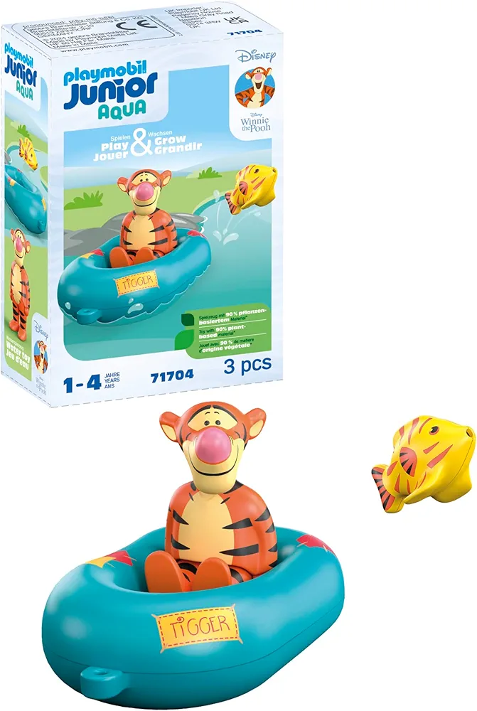 Playmobil Junior & Disney: Tigger's Rubber Boat Ride