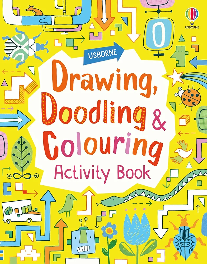 Drawing, Doodling and Coloring Activity Book