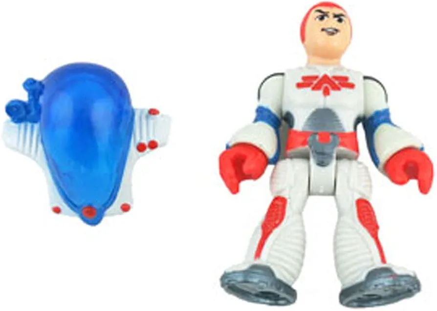 Imaginext Replacement Parts Playset ~ Fisher-Price Alpha Explorer | BFR72 ~ Replacement Space Action Figure Astronaut Pilot