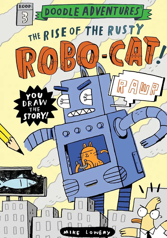 Doodle Adventures: The Rise of the Rusty Robo-Cat!