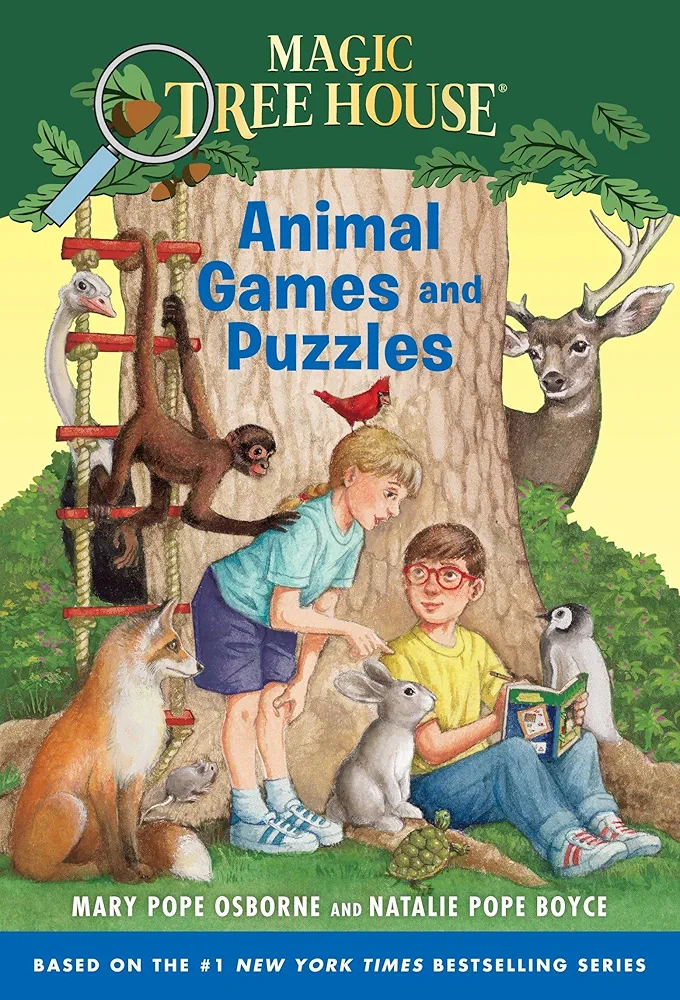 Animal Games and Puzzles (Magic Tree House)