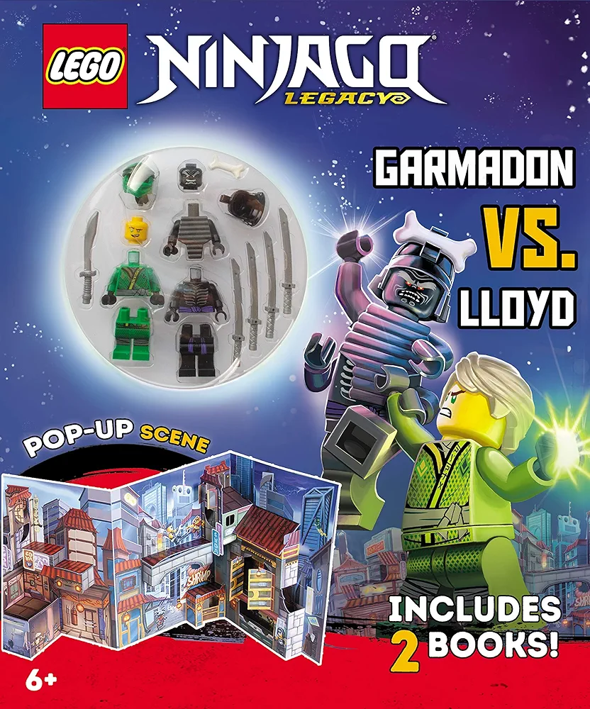 Ninja Mission: Garmadon vs. Lloyd: An Action-Packed LEGO® Adventure Book for Kids (Creative Interactive Stories and 3D Playset with LEGO® Minifigures, Unique Gifts) (Lego Ninjago Legacy)