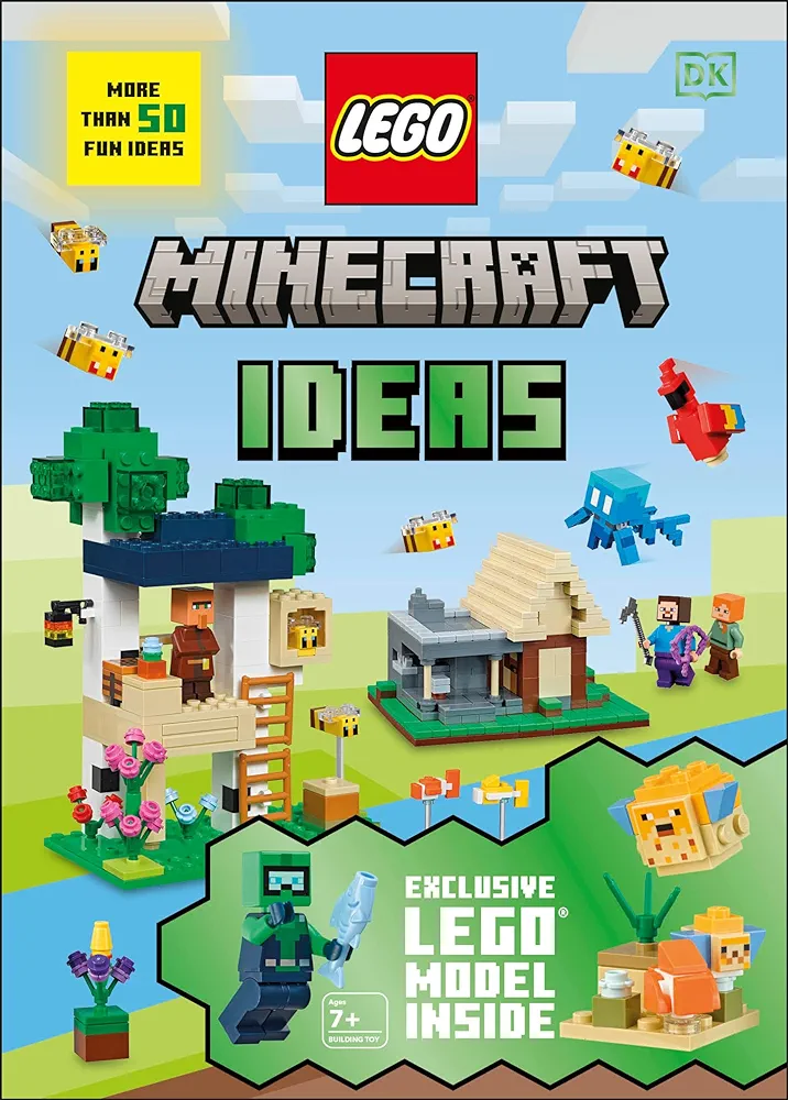 LEGO Minecraft Ideas: With Exclusive Mini Model (Lego Ideas)