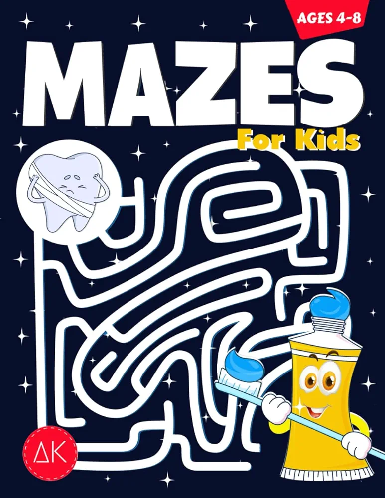 Funny Mazes For Kids Ages 4-8: Activity books for kids + 100 Adventure Mazes