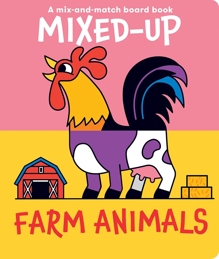 Mixed-Up Farm Animals (Mixed Up Mix & Match Board Books)