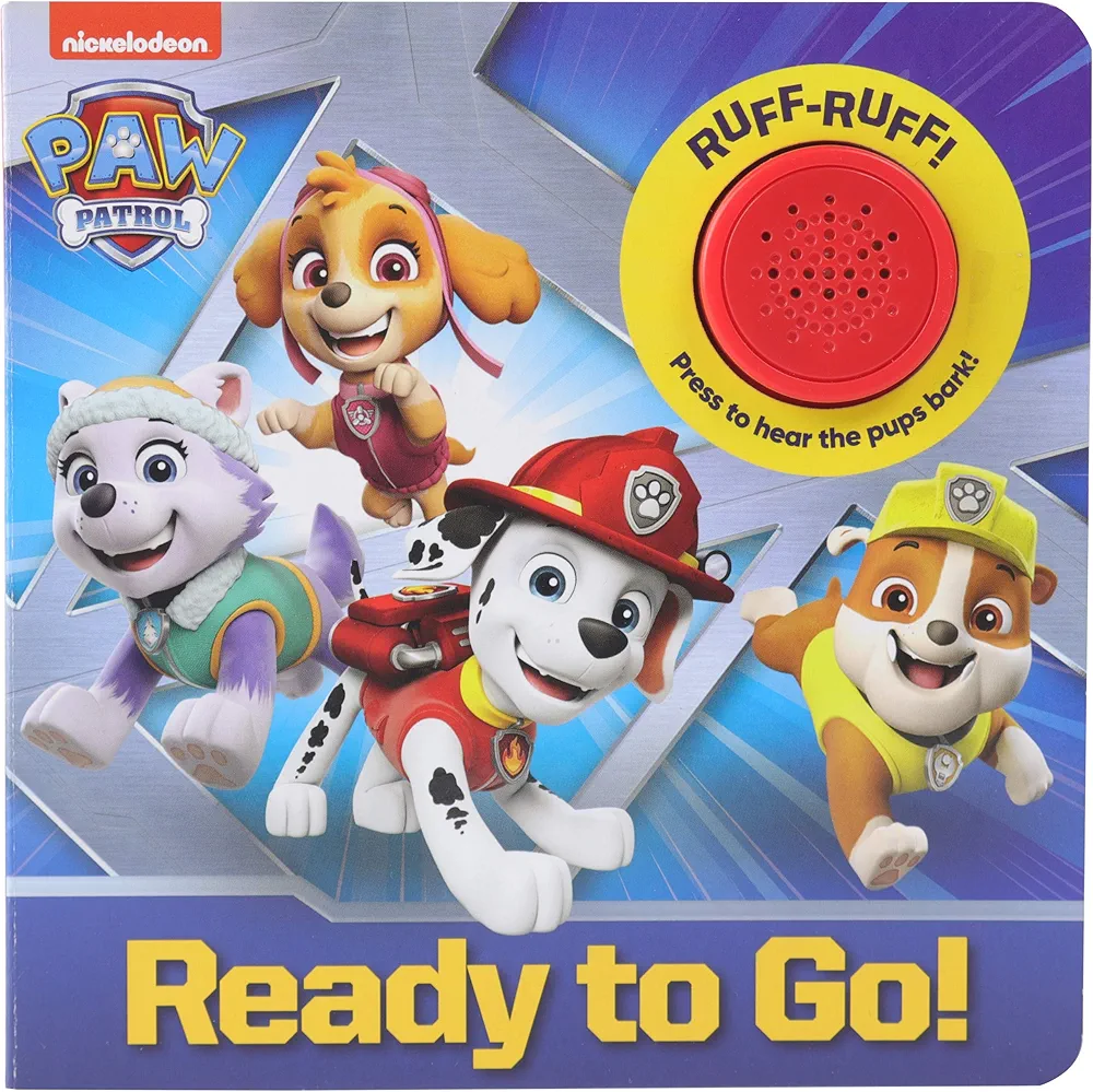 PAW Patrol Marshall, Skye, Everest and More! - Ready to Go! Sound Book - PI Kids (Play-A-Sound)