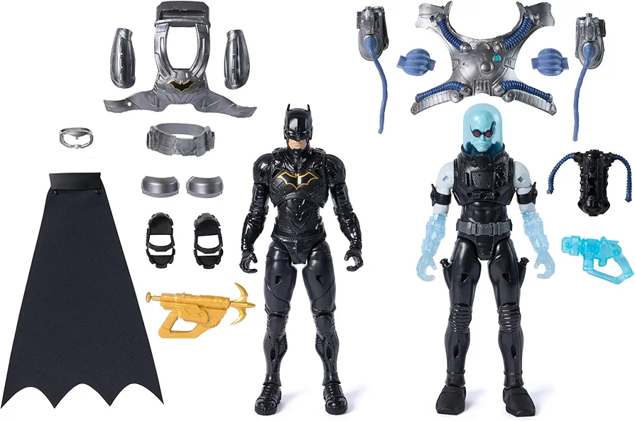 Batman Adventures Battle Pack – Batman Vs. Mr. Freeze Action Figure Set, Kids Toys for Boys Ages 3 and Up