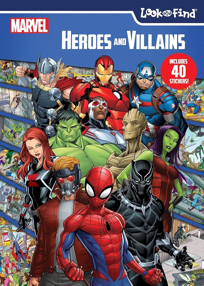 Marvel: Heroes and Villains Look and Find