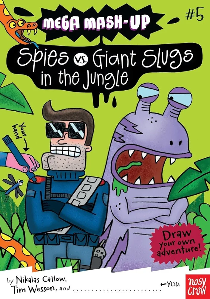 Mega Mash-Up: Spies vs. Giant Slugs in the Jungle