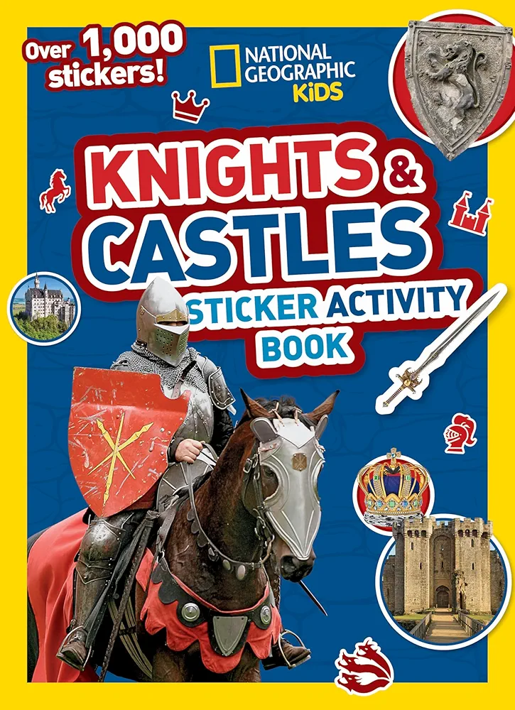 National Geographic Kids Knights and Castles Sticker Activity Book