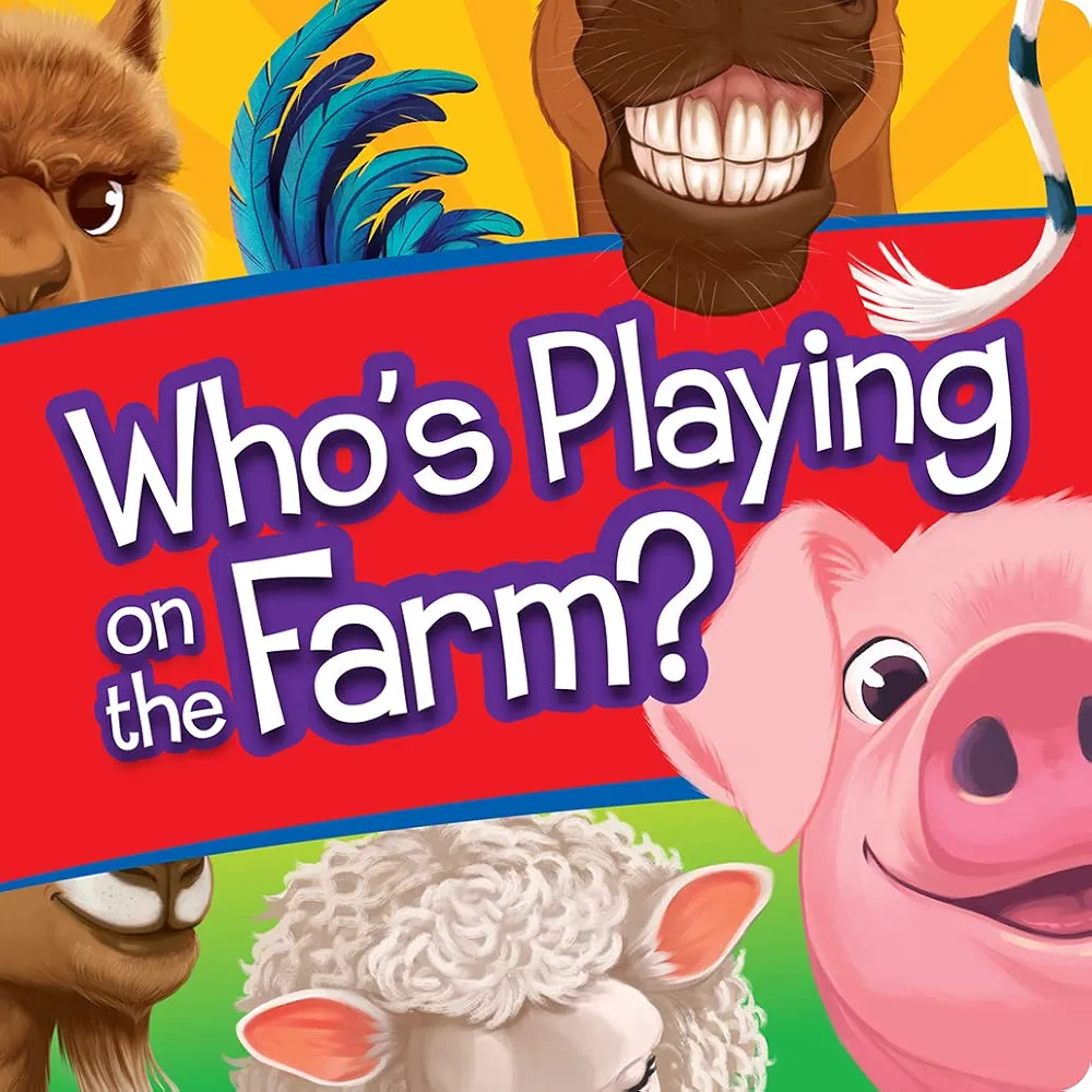 Who's Playing on the Farm?: Interactive Lift-the-Flap