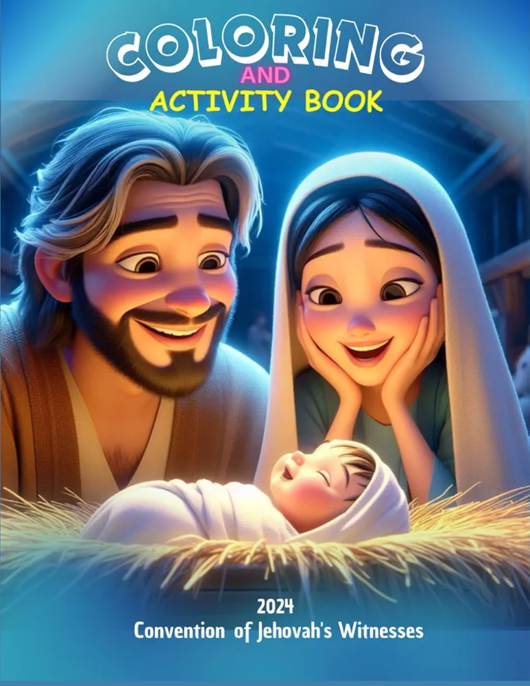 JW Children's Coloring Book and Activities for the 2024 Convention of Jehovah's Witnesses: Declare the Good News!: for children 4 to 12 years old. JW Kids (JW Kids Coloring Book)