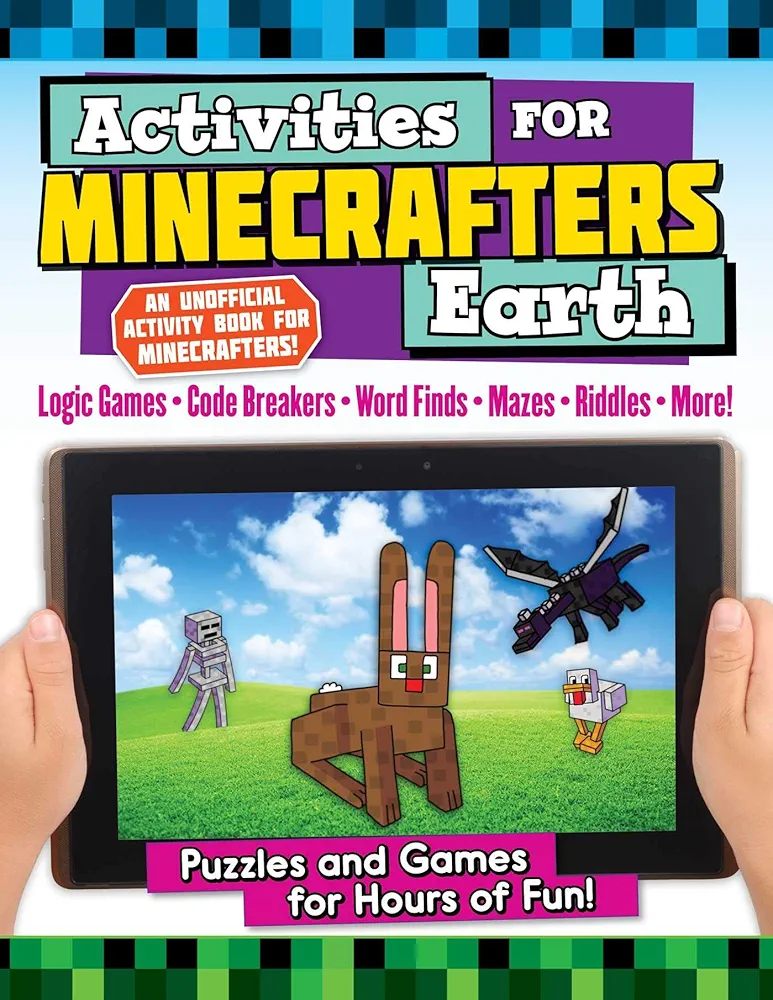 Activities for Minecrafters: Earth: Puzzles and Games for Hours of Fun!