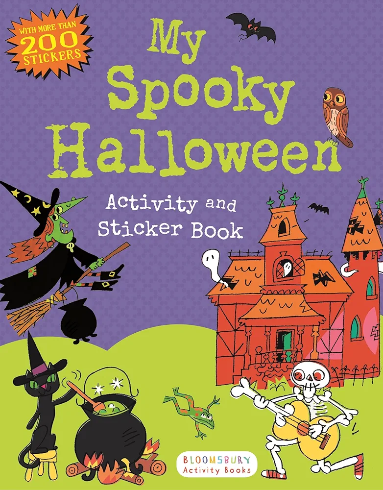 My Spooky Halloween Activity and Sticker Book (Sticker Activity Books)