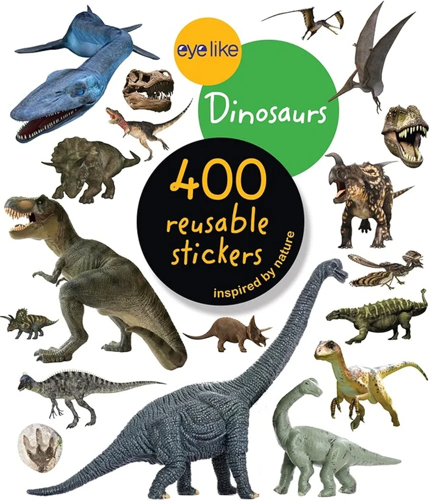 Eyelike Stickers: Dinosaurs