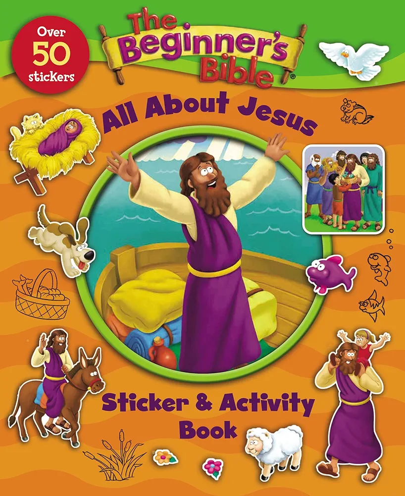 The Beginner's Bible All About Jesus Sticker and Activity Book