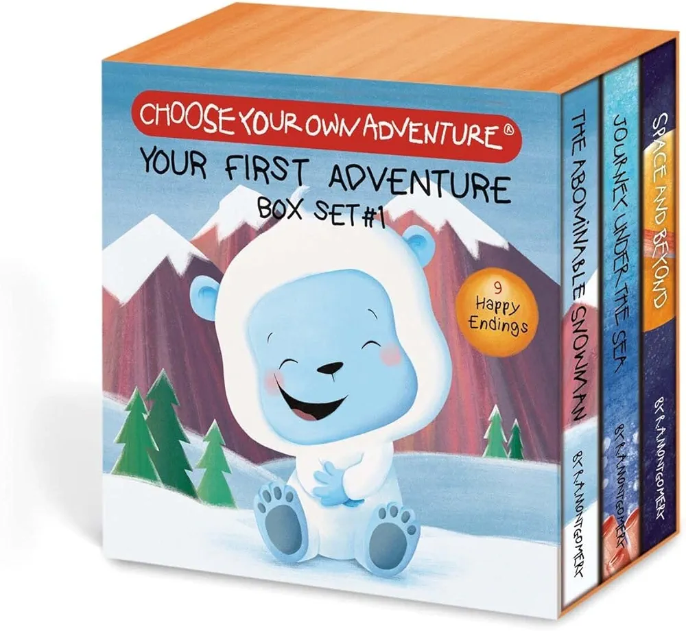 Choose Your Own Adventure 3-Book Board Book Boxed Set #1 (The Abominable Snowman, Journey Under the Sea, Space and Beyond) (Choose Your Own Adveture)