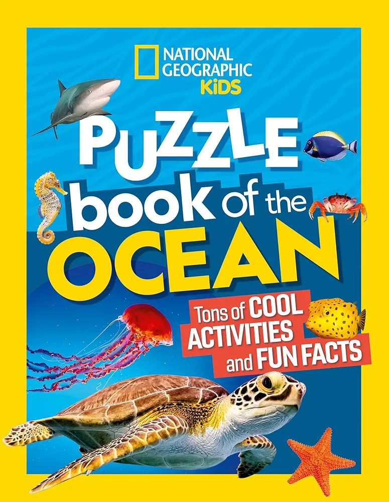 National Geographic Kids Puzzle Book of the Ocean