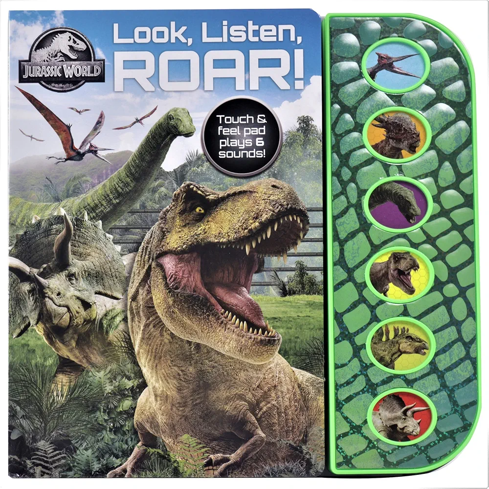 Jurassic World: Look, Listen, Roar Sound Book