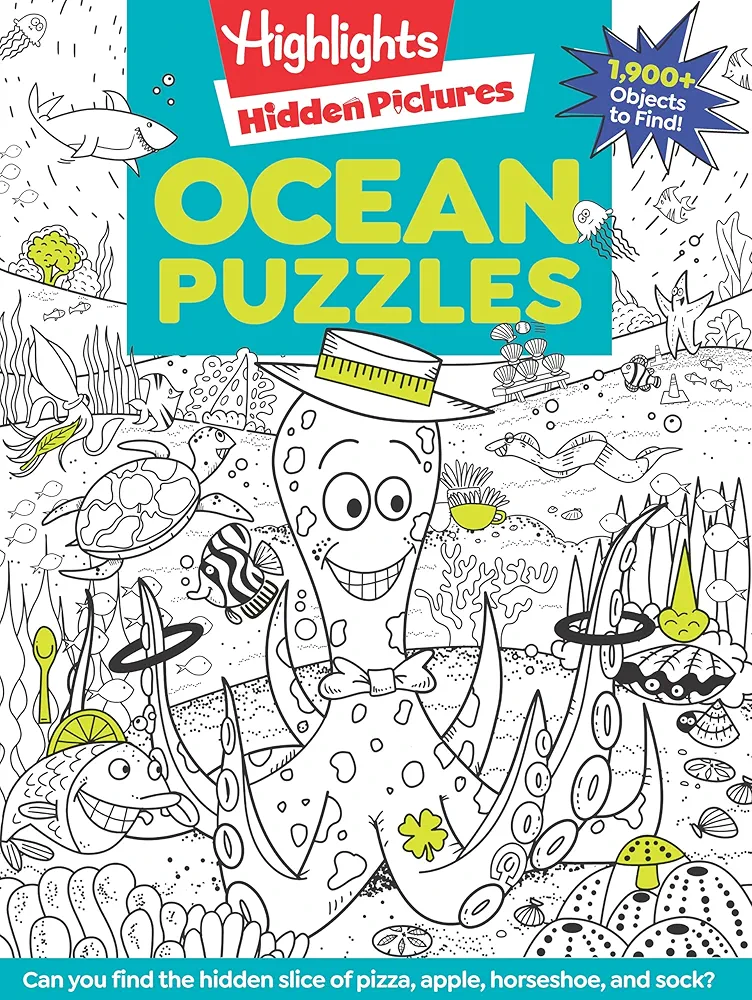 Ocean Puzzles (Highlights Hidden Pictures)