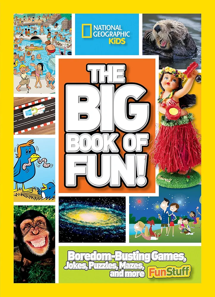 The Big Book of Fun!: Boredom-Busting Games, Jokes, Puzzles, Mazes, and More Fun Stuff