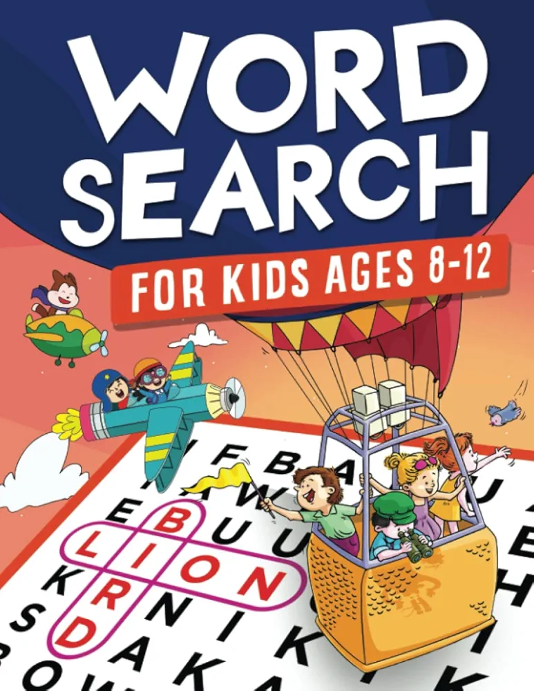 Word Search for Kids Ages 8-12: Awesome Fun Word Search Puzzles With Answers in the End - Sight Words | Improve Spelling, Vocabulary, Reading Skills ... (Kids Ages 8, 9, 10, 11, 12 Activity Book)