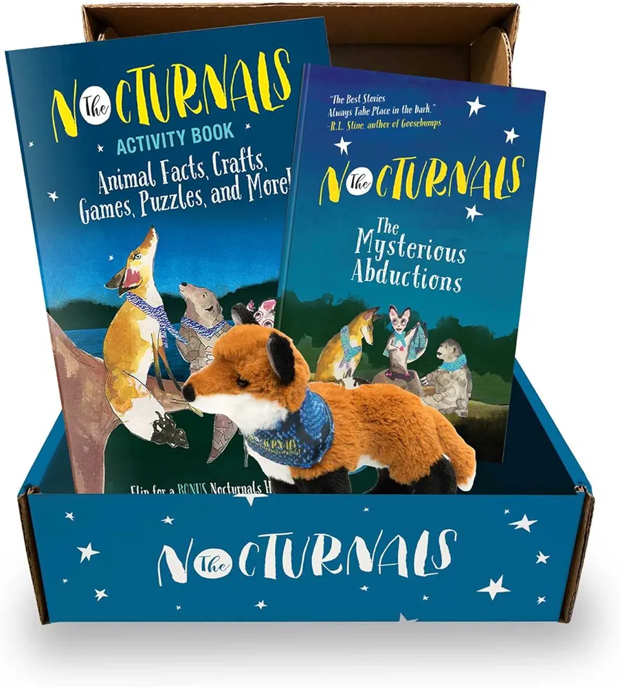 The Nocturnals Adventure Activity Box: Chapter Book, Plush Toy and Activity Book