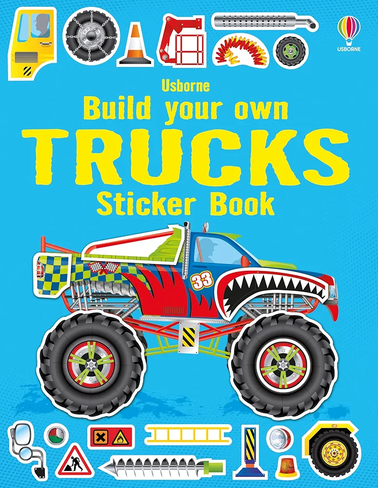 Build Your Own Trucks Sticker Book (Build Your Own Sticker Book)