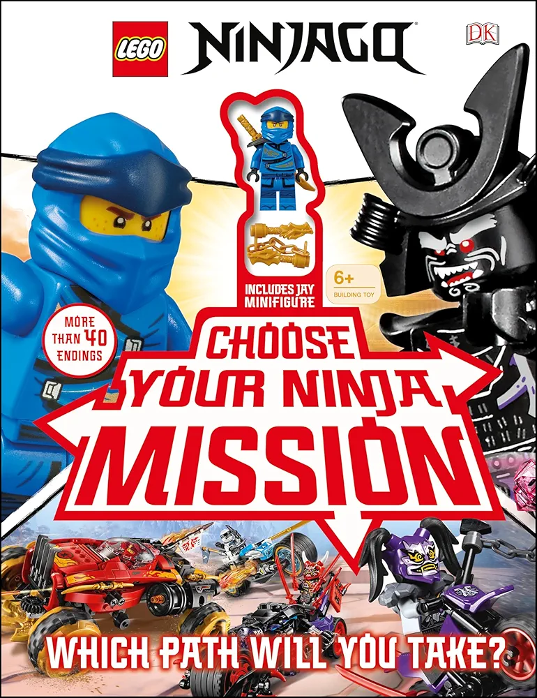 LEGO NINJAGO Choose Your Ninja Mission: With NINJAGO Jay minifigure