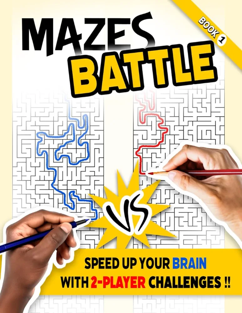 Mazes Battle: Speed up your brain in 2 players challenges