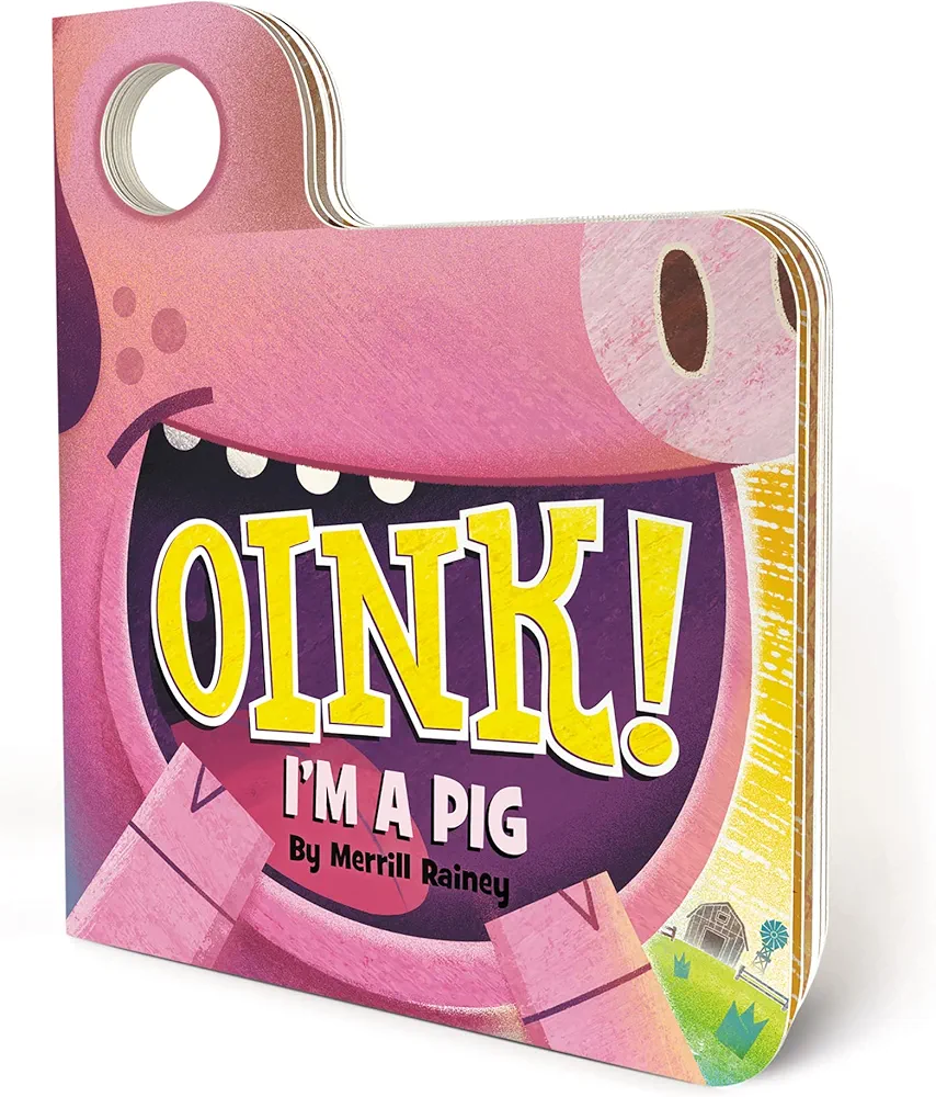 Oink! I'm a Pig: An Interactive Mask Board Book with Eyeholes (Peek-and-Play, 2)