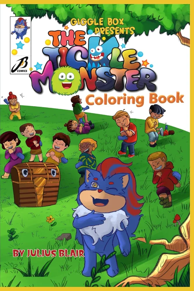 The Tickle Monster Coloring Book