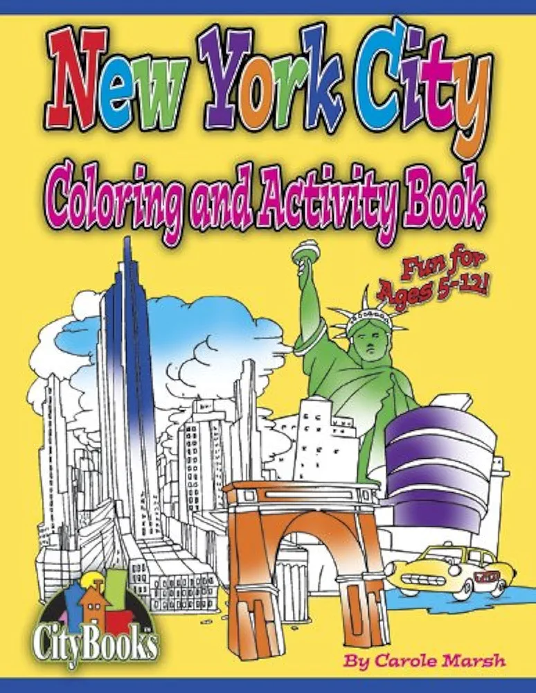 New York City Coloring & Activity Book (City Activity Books)