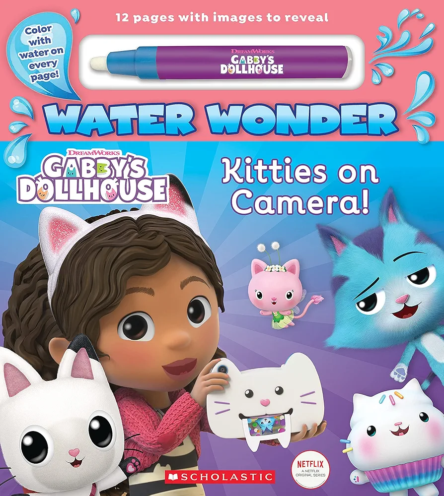 Gabby’s Dollhouse Water Wonder (A Gabby’s Dollhouse Water Wonder Storybook) (Gabby’s Dollhouse; Water Wonder)