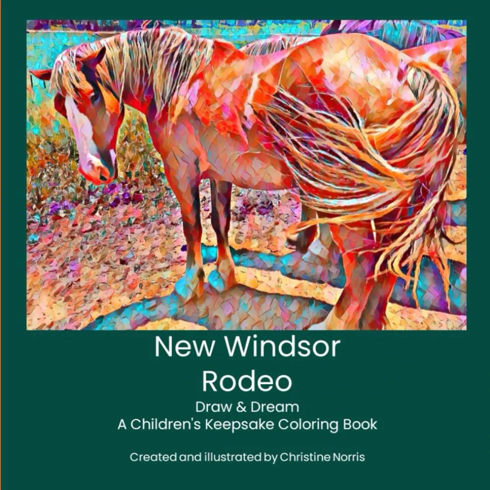 New Windsor Rodeo Draw & Dream A Children's Keepsake Coloring Book: Saddle Up for Creativity: A Journey Through Rodeo Magic best gift ever