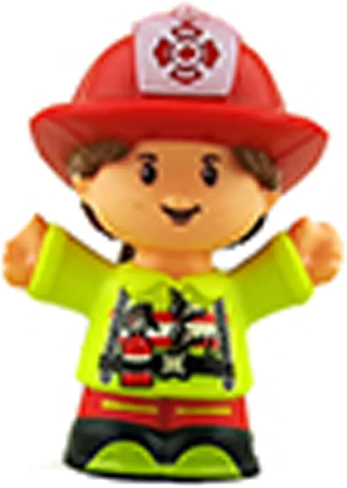 Replacement Part for Fisher-Price Little People Helping Others Firetruck Playset - FMN98 ~ Replacement Fire-Fighter Figure