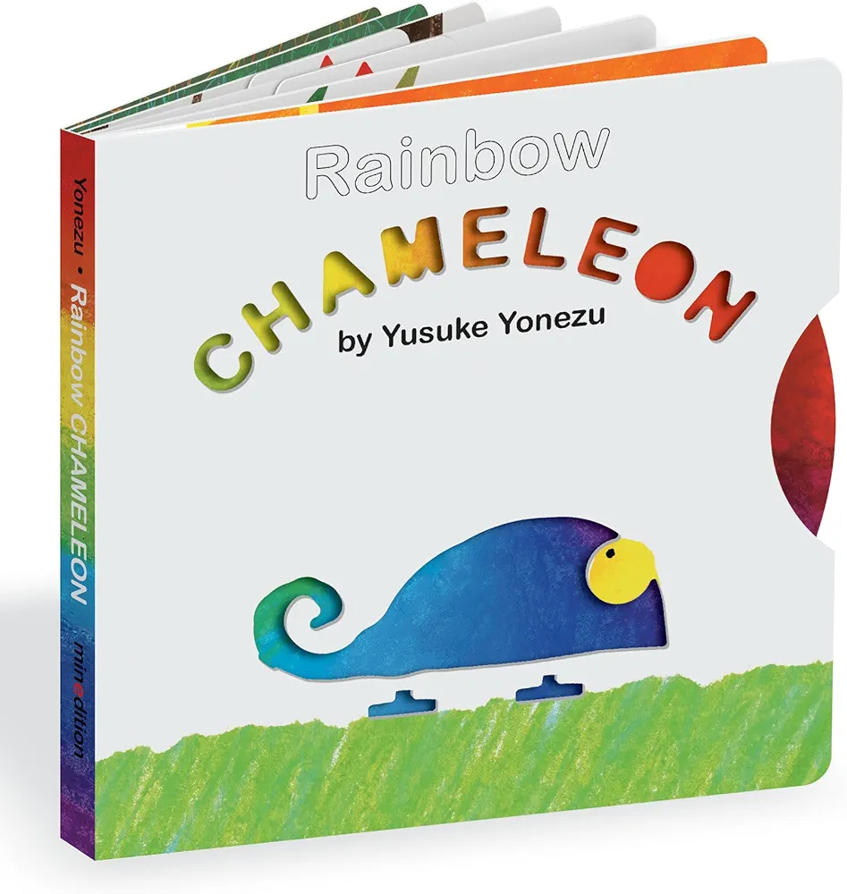 Rainbow Chameleon: An Interactive Spin-the-Wheel Book All About Color (The World of Yonezu)