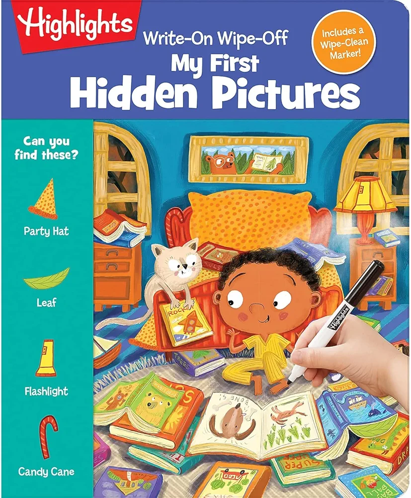 Write-On Wipe-Off My First Hidden Pictures (Write-On Wipe-Off My First Activity Books)