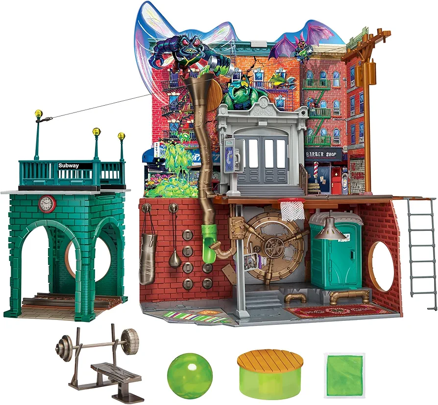 Teenage Mutant Ninja Turtles: Mutant Mayhem Sewer Lair Playset by Playmates Toys