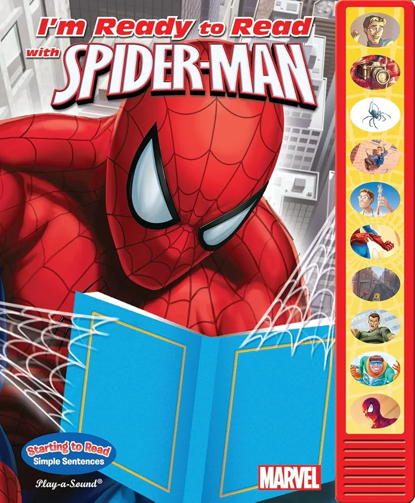 Marvel - Spider-man I'm Ready to Read Sound Book - PI Kids