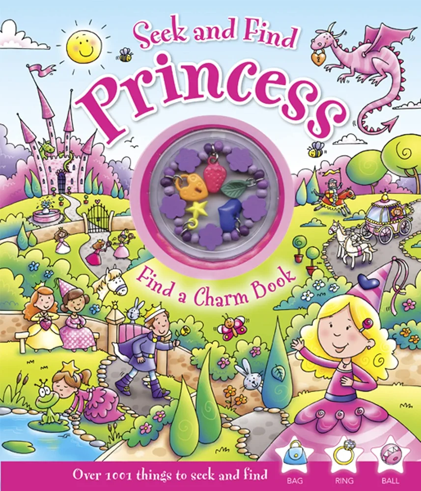 Seek and Find Princess: Find a Charm Book (Seek and Find Books)