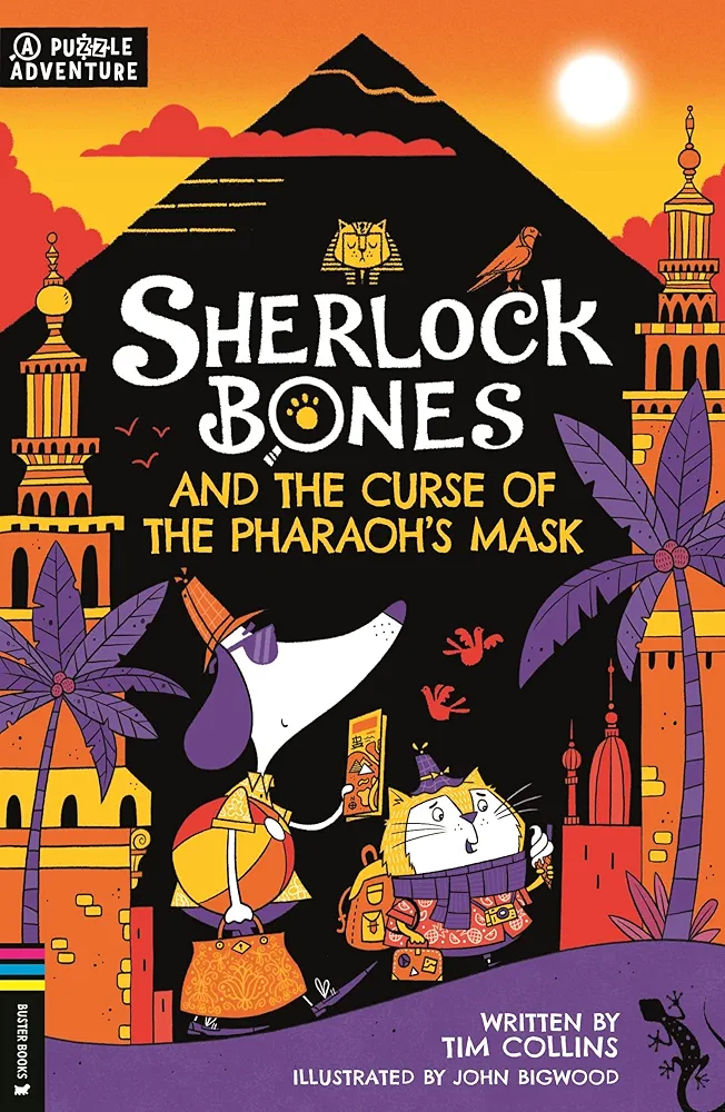 Sherlock Bones and the Curse of the Pharaoh’s Mask: A Puzzle Adventure (2) (Adventures of Sherlock Bones)