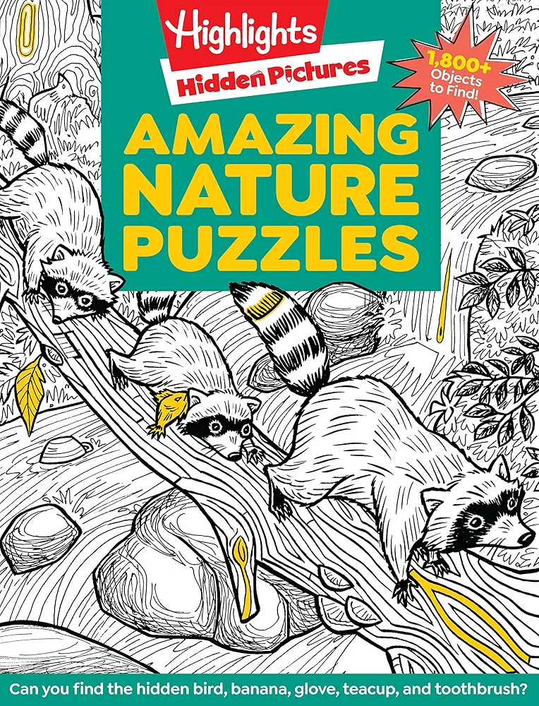 Amazing Nature Puzzles (Highlights Hidden Pictures)