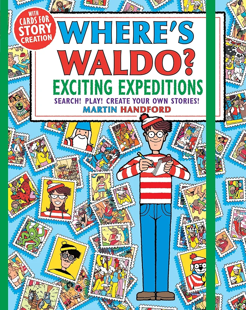 Where's Waldo? Exciting Expeditions: Play! Search! Create Your Own Stories!