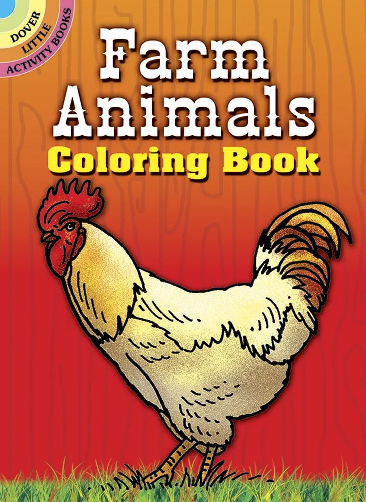 Farm Animals Coloring Book (Dover Little Activity Books: Animals)