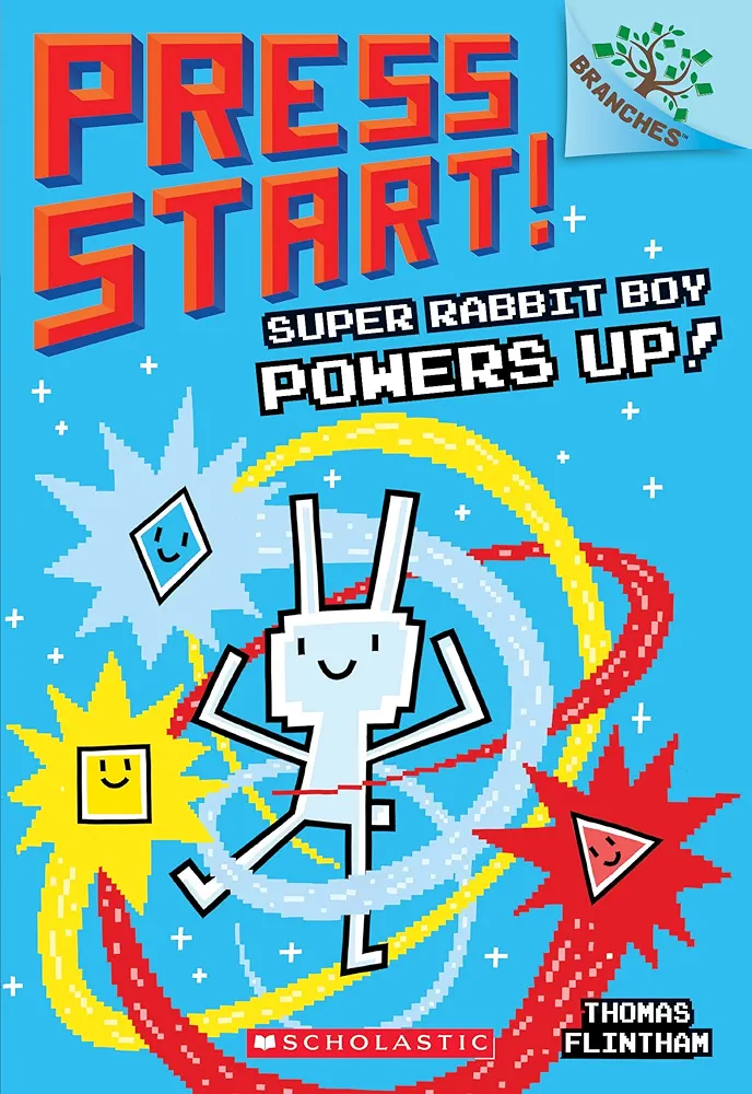 Super Rabbit Boy Powers Up! A Branches Book (Press Start! #2) (2)