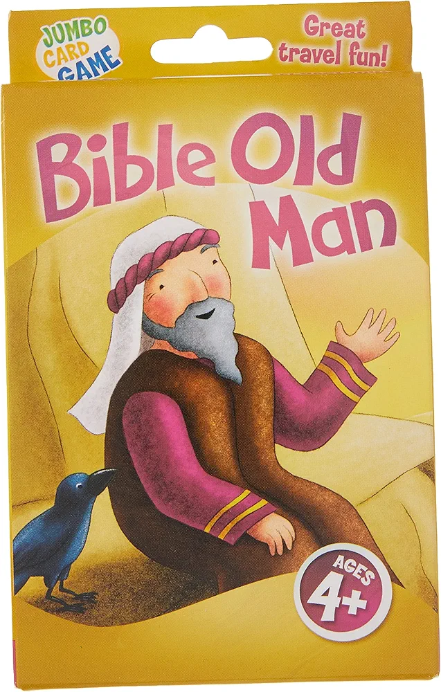 David C Cook Bible Old Man (Jumbo Card Games)