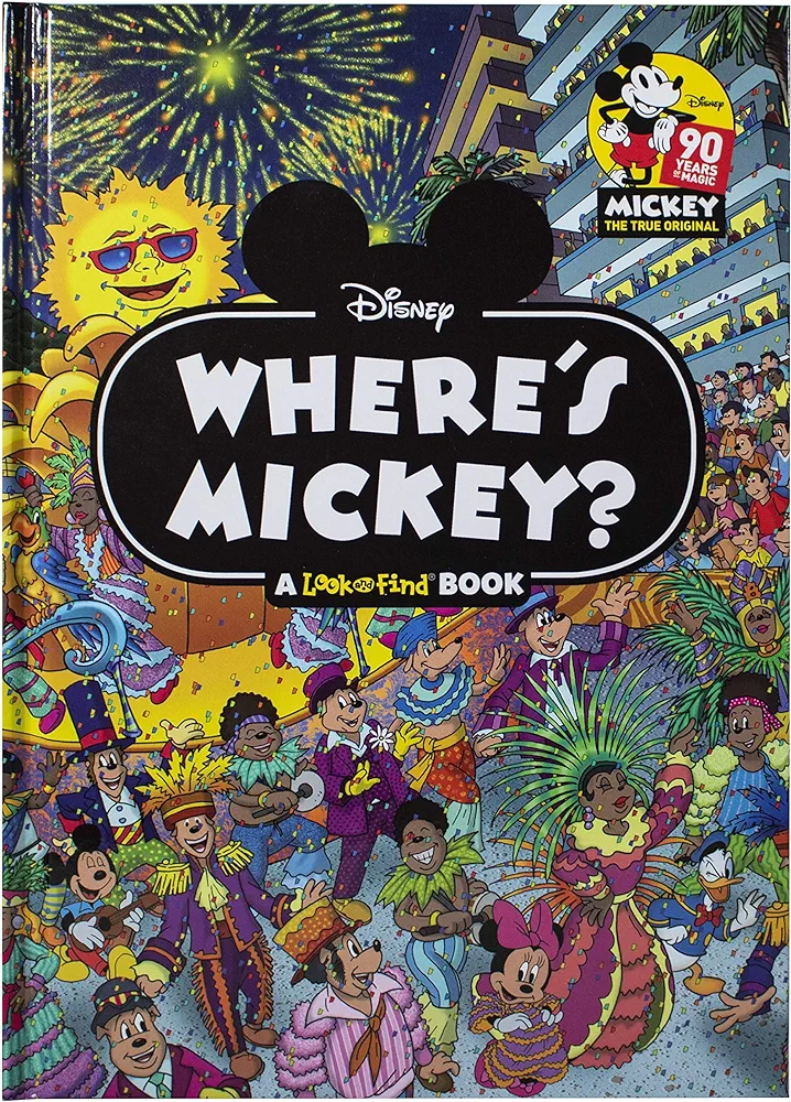 Disney - Where's Mickey Mouse - A Look and Find Book Activity Book - PI Kids