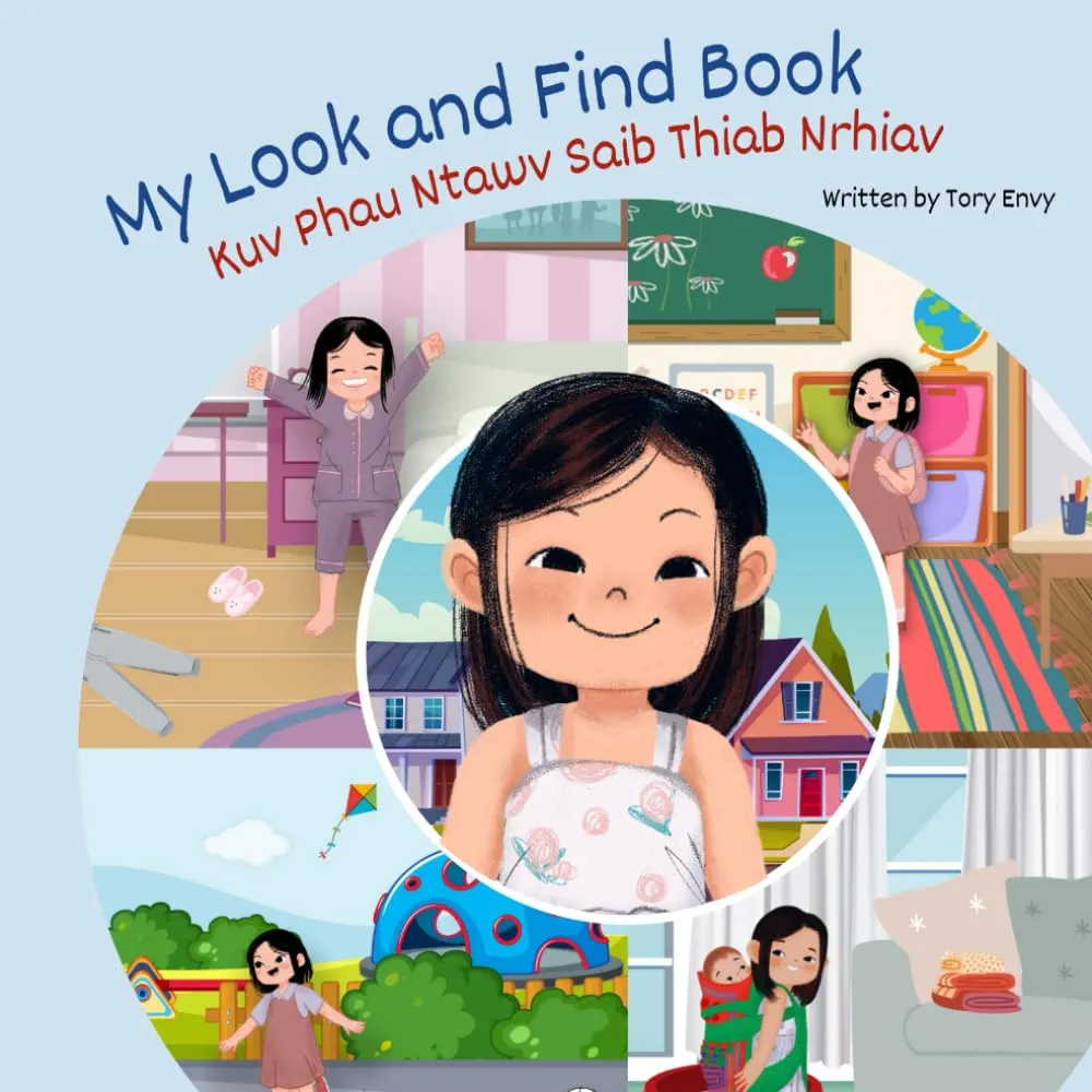 My Look and Find Book - Kuv Phau Ntawv Saib Thiab Nrhiav